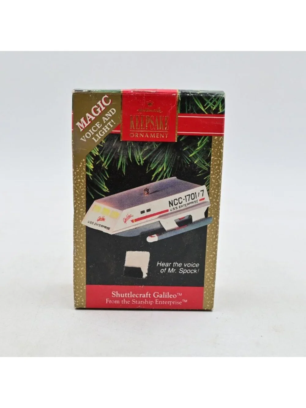 Star Trek Hallmark Keepsake Shuttlecraft Galileo Vintage 1992 New In Box